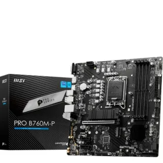 MSI PRO B760M-P, Mainboard (schwarz)