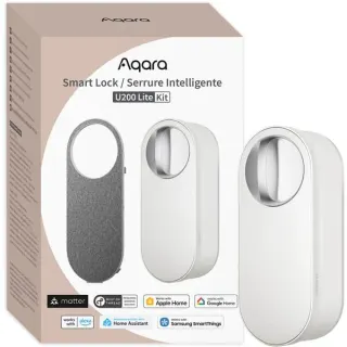 Aqara Smartes Türschloss U200 Lite, elektronisches Türschloss (weiß)