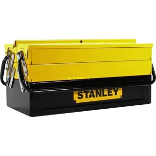Stanley Werkzeugbox Metall, Werkzeugkiste (schwarz/gelb)