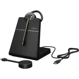 Jabra Engage 55 SE - USB-C UC Convertible, Headset (schwarz, Mono, USB-C, UC, mit Ladestation)
