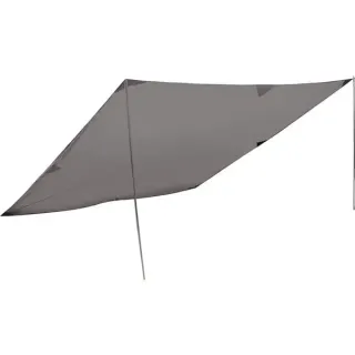 High Peak Tarp 1, Sonnensegel (grau, 3m x 3m)