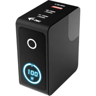 i-tec 100W Intelligent Multiport USB Charger, Ladegerät (schwarz)