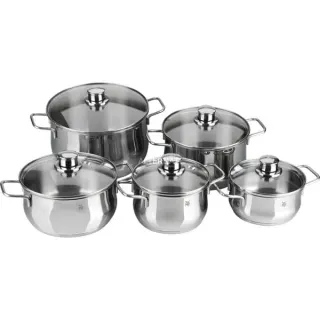 WMF Topf-Set Diadem Plus, 5-teilig (edelstahl)