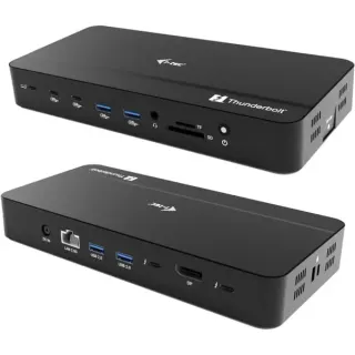 i-tec Thunderbolt 5 Triple Display Docking Station, Dockingstation (schwarz, 4x USB, Power Delivery 140W)