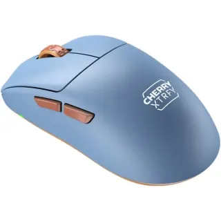 CHERRY XTRFY M68 Wireless, Gaming-Maus (hellblau/kupfer)