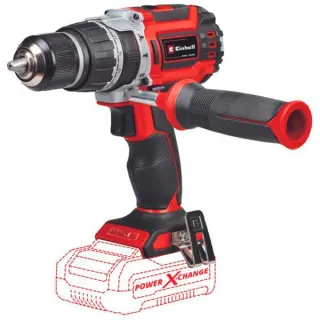 EINHELL Professional Akku-Schlagbohrschrauber TP-CD 18/60 Li-i BL - Solo, 18Volt (rot/schwarz, ohne Akku und Ladegerät)