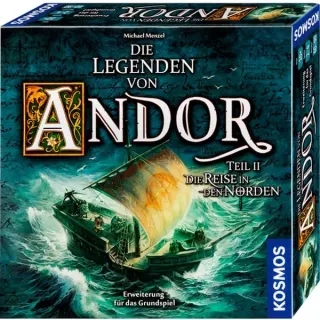 KOSMOS Die Legenden von Andor - Teil II: Die Reise in den Norden, Brettspiel (Erweiterung)