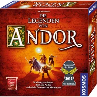 KOSMOS Die Legenden von Andor, Brettspiel (Kennerspiel des Jahres 2013)
