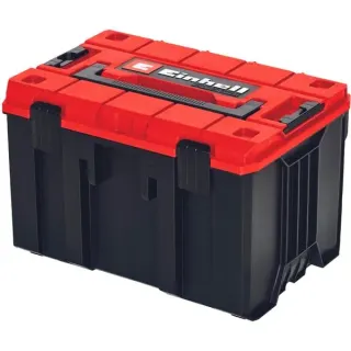 EINHELL Systemkoffer E-Case M, Werkzeugkiste (schwarz/rot)