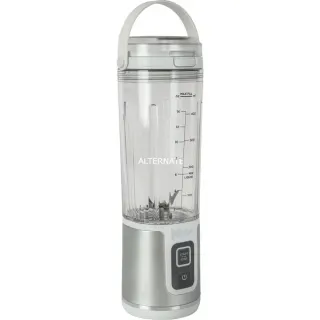 Ninja Blast kabelloser Standmixer BC151EUWH (weiß/silber, USB-C aufladbar, 530ml Becher)