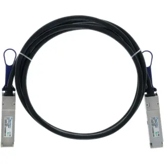 BlueOptics BlueLAN Direct Attach Kabel kompatibel zu HPE X240 JL272A QSFP28 (schwarz, 3 Meter)