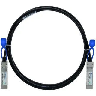 BlueOptics BlueLAN Direct Attach Kabel kompatibel zu Cisco SFP-H25G-CU2M (schwarz, 2 Meter)