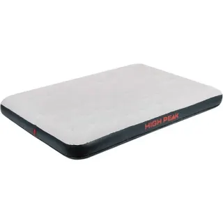 High Peak Air bed Double 40034, Camping-Luftbett (hellgrau/dunkelgrau)