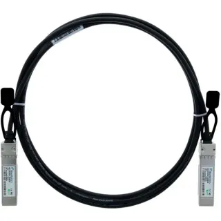 BlueOptics BlueLAN Direct Attach Kabel kompatibel zu Juniper EX-SFP-10GE-DAC-3M (schwarz, 3 Meter)