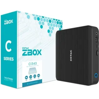 ZOTAC ZBOX edge CI343, Barebone (schwarz, ohne Betriebssystem)