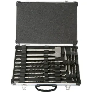 Makita Bohrer-Meißelset D-42444 SDS+, 17-teilig, Meißel- & Bohrer-Satz