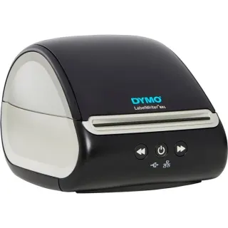 Dymo LabelWriter 5XL, Etikettendrucker (schwarz/grau, USB, LAN, 2112725)