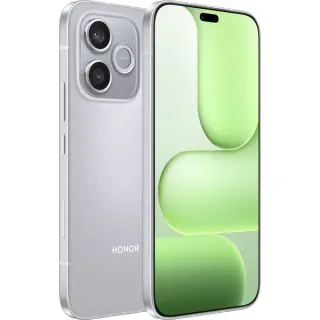 Honor 600 Lite 256GB, Handy (Samtgrau, MagicOS, 8 GB)
