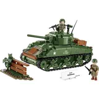 COBI M4A1 Sherman, Konstruktionsspielzeug (Maßstab 1:35)