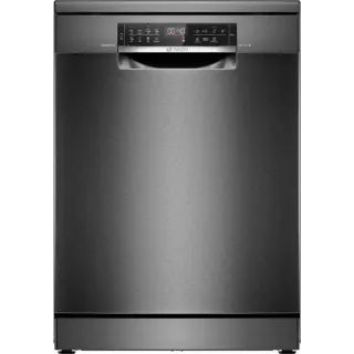 Bosch SMS6ECC12E Serie 6, Spülmaschine (edelstahl (dunkel), 60 cm, Home Connect)