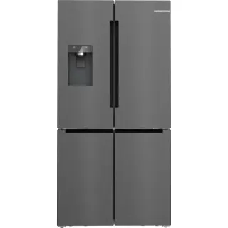 Bosch KFI96AXEA Serie 6, French Door (edelstahl (dunkel), Home Connect)