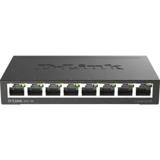 D-Link DGS-108, Switch (schwarz)