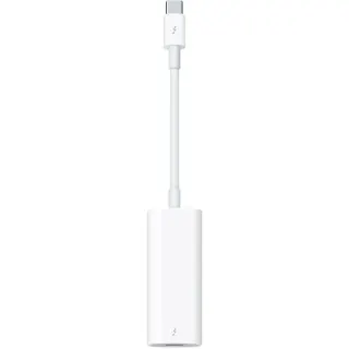 Apple Adapter Thunderbolt 3 (USB-C) > Thunderbolt 2 (weiß)