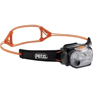 Petzl Swift RL, LED-Leuchte (schwarz/orange)