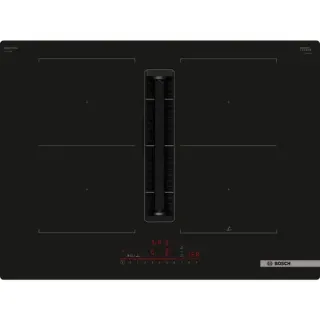 Bosch PVQ711H26E Serie 6, Autarkes Kochfeld (schwarz, 70 cm, mit integriertem Dunstabzug, Home Connect)