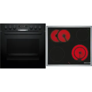 Bosch HND671LS62, Herdset (schwarz/edelstahl)