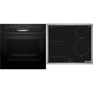 Bosch HND616LS63, Herdset (schwarz/edelstahl)