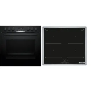 Bosch HND617LS62, Herdset (schwarz/edelstahl)