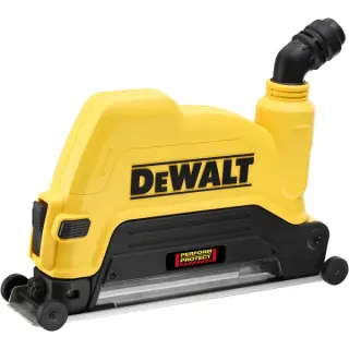 DEWALT Winkelschleifer-Schutzhaube 230mm (gelb/schwarz, für Staubabsaugung)