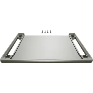 Bosch Home WTZ2750X Serie 8, Verbindung (grau, mit Auszugsablage)