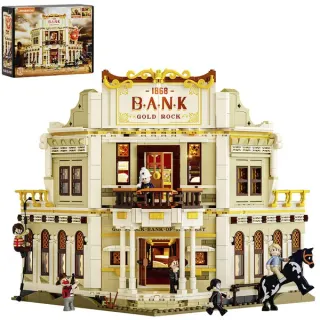 Lumibricks Western Bank Heist, Konstruktionsspielzeug
