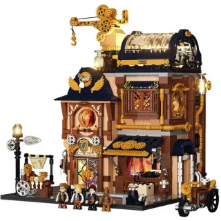 Lumibricks Steampunk-Mechanikwerkstatt, Konstruktionsspielzeug