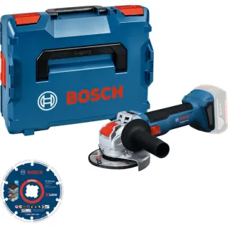 Bosch Professional Winkelschleifer 18 Volt mit Diamanttrennscheibe (Retail)