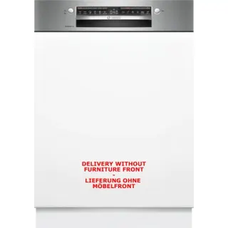 Bosch SMI4EVS08E Serie 4, Spülmaschine (edelstahl (gebürstet), 60 cm, Home Connect)