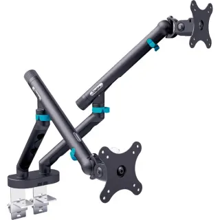 Digitus Dual Design Monitorhalterung, 2x 35", 2x 10 kg (schwarz)