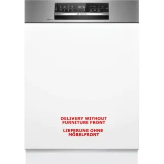 Bosch SMI6ECS12E Serie 6, Spülmaschine (edelstahl (gebürstet), 60 cm, Home Connect)