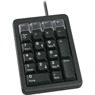 CHERRY Slim Line G84-4700, Ziffernblock (schwarz, Programmierbares Keypad)