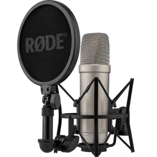 Rode Microphones NT1 5th Gen, Mikrofon (silber, USB-C, XLR)