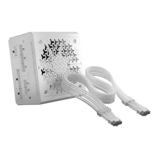 Corsair RM850e (3rd Gen) White, PC-Netzteil (weiß, 1x 12-Pin High Power GPU, 3x PCIe, Kabelmanagement, 850 Watt)