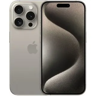 Apple iPhone 15 Pro 128GB Generalüberhalt, Handy (Titan Natur, iOS)
