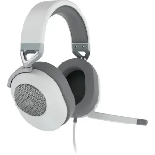 Corsair HS65 SURROUND, Gaming-Headset (weiß/grau, Klinke)