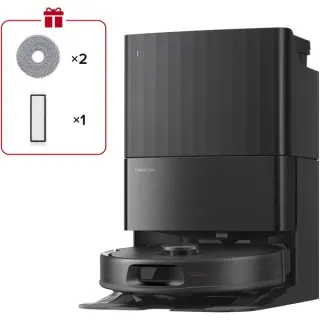 Roborock Qrevo S ProX, Saugroboter (schwarz, inkl. Multifunktions-Dockingstation)