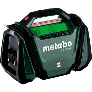 Metabo AK 18 Multi Akku-Kompressor (dunkelgrün/schwarz, 18 Volt)