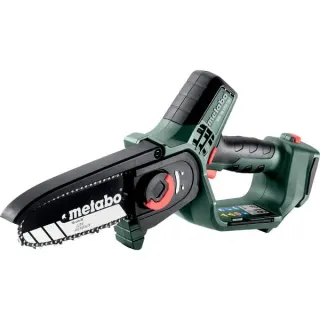 Metabo MS 18 LTX 15 (600856840) Akku-Gehölzsäge, 18 Volt, Kettensäge (grün/schwarz, ohne Akku und Ladegerät, in metaBox)