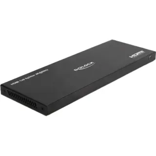 DeLOCK HMDI Splitter 1 x HDMI in zu 8 x HDMI out 4K 60 Hz, HDMI Splitter (schwarz)