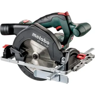Metabo KS 18 LTX 57 (601857840) Akku-Handkreissäge, 18 Volt (grün/schwarz, ohne Akku und Ladegerät, in metaBOX)